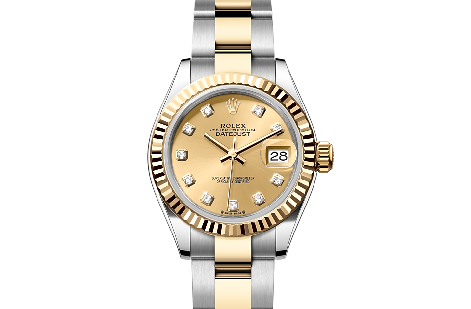 Rolex Lady‑Datejust in Edelstahl Oystersteel und Gold, M279173 