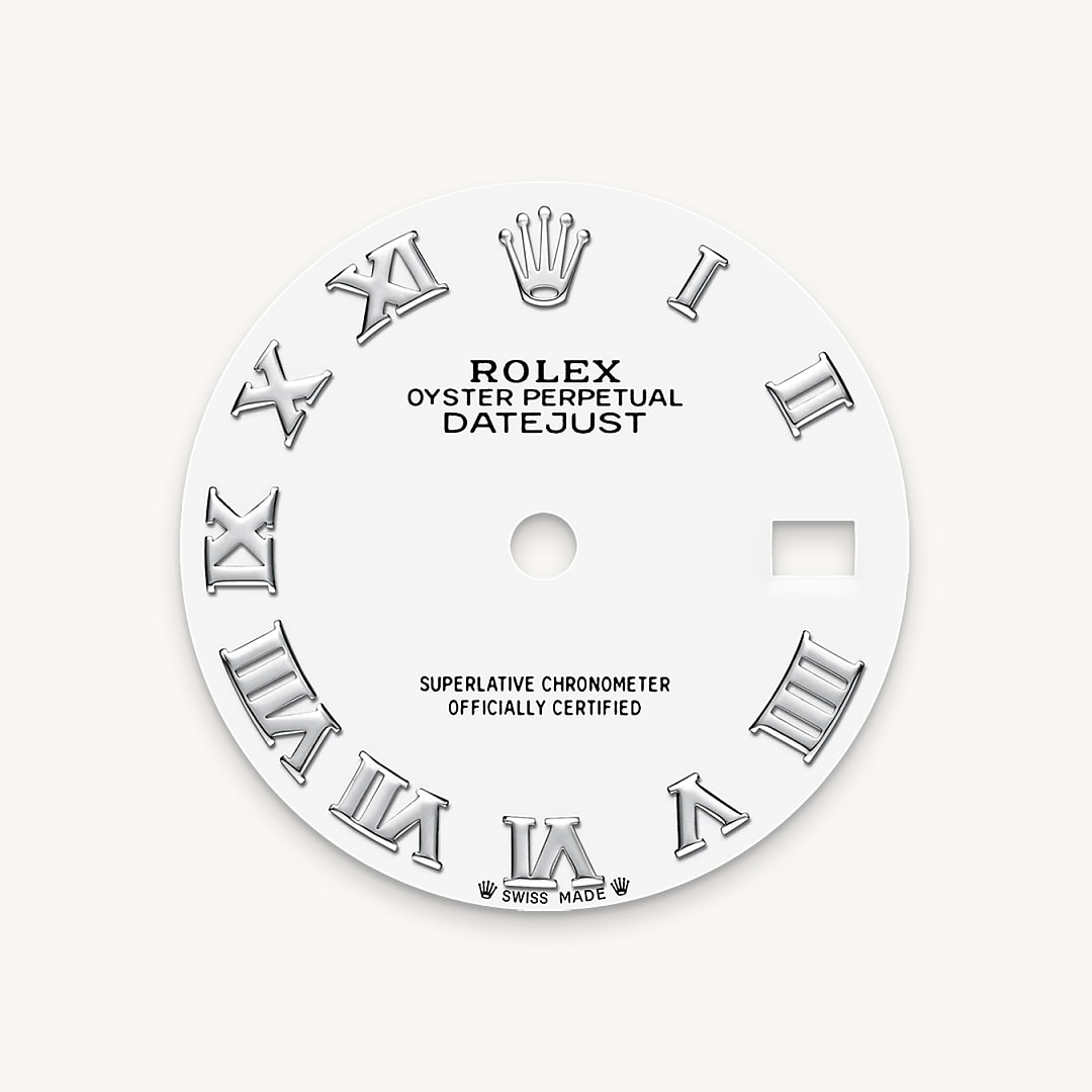 White dial