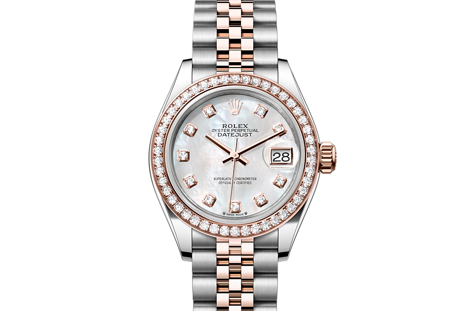 rolex oyster perpetual datejust womens with diamonds