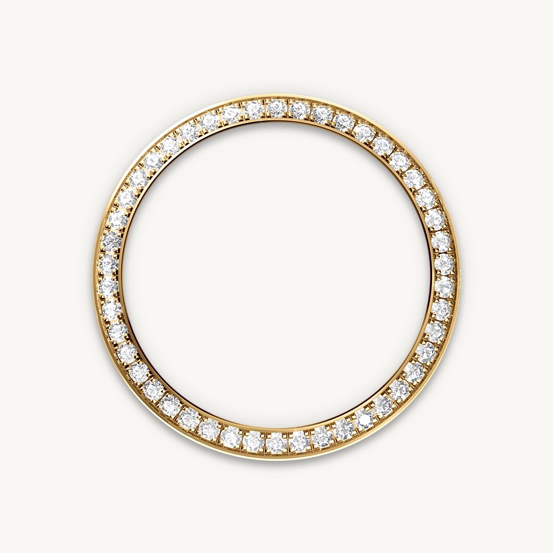 Diamantbesetzte Lünette