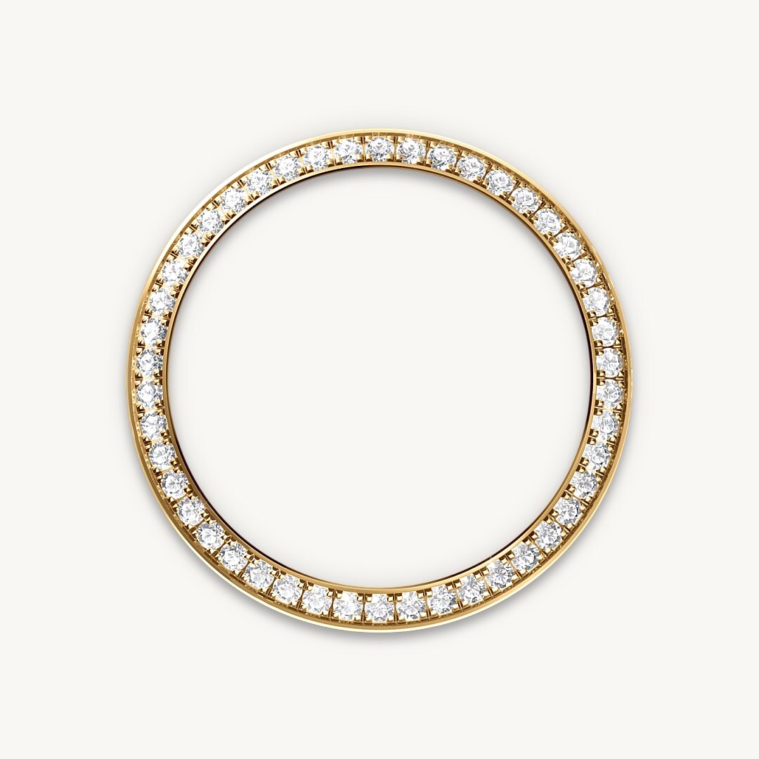 Diamantbesetzte Lünette