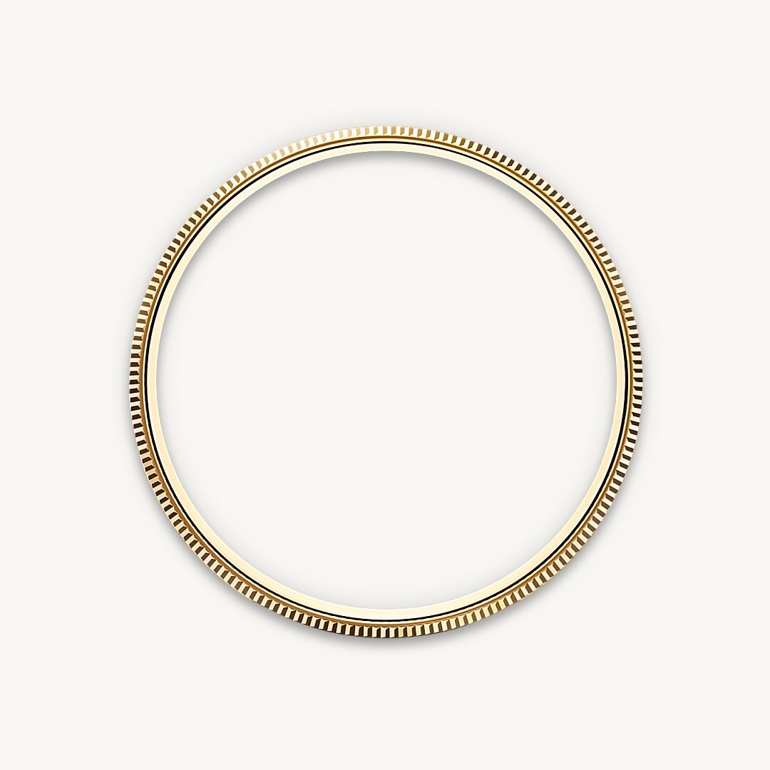 Domed and fluted bezel