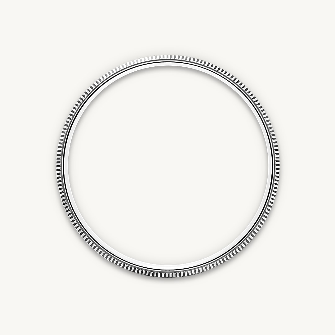 Domed and fluted bezel