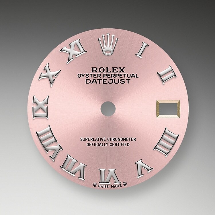 The sunray finish on Rolex dials is a predominant method in watchmaking of achieving pure metallic colour dials such as shades of silver grey, rhodium or ruthenium.