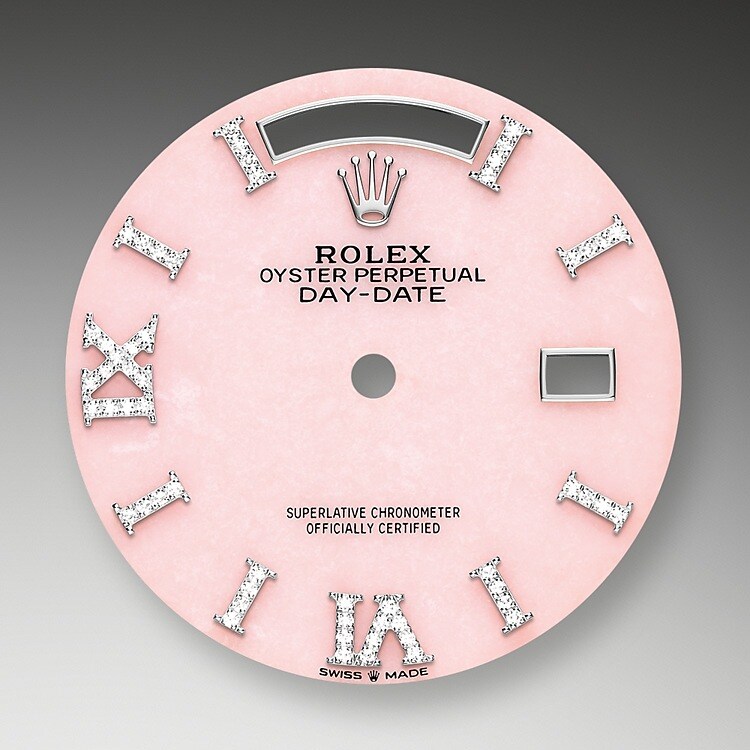 Das Zifferblatt verleiht einer Rolex Armbanduhr ein Gesicht sowie eine eigene Identität und sorgt überdies für perfekte Ablesbarkeit.