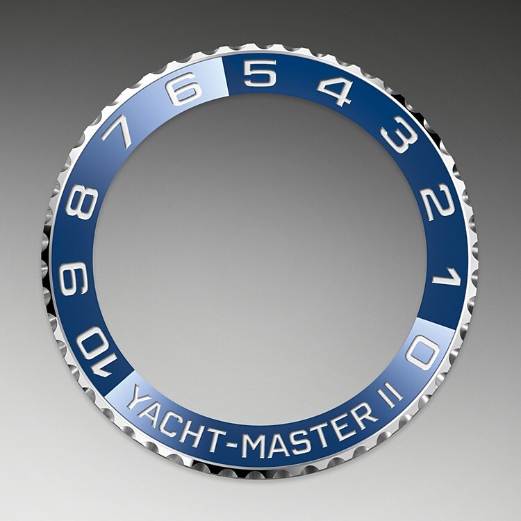 Rolex achieved perfection when it turned its attention to redefining the purpose and functionality of the bezel. Typically, a bezel operates independently from the internal mechanism; however, the Ring Command bezel in the Yacht-Master II regatta chronograph operates in conjunction with it. As a mechanical component linked to the movement, the bezel literally acts as the key to the programmable countdown, allowing it to be set and synchronised to the sequence of race start times. Complex in design, but simple in use, it is functionally beautiful.