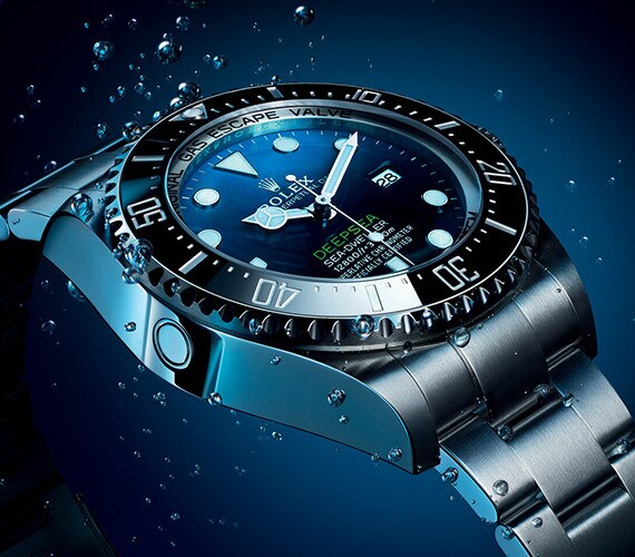 Rolex Sea-Dweller unter Wasser