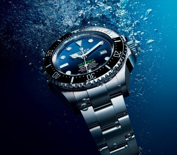 Rolex Sea-Dweller unter Wasser