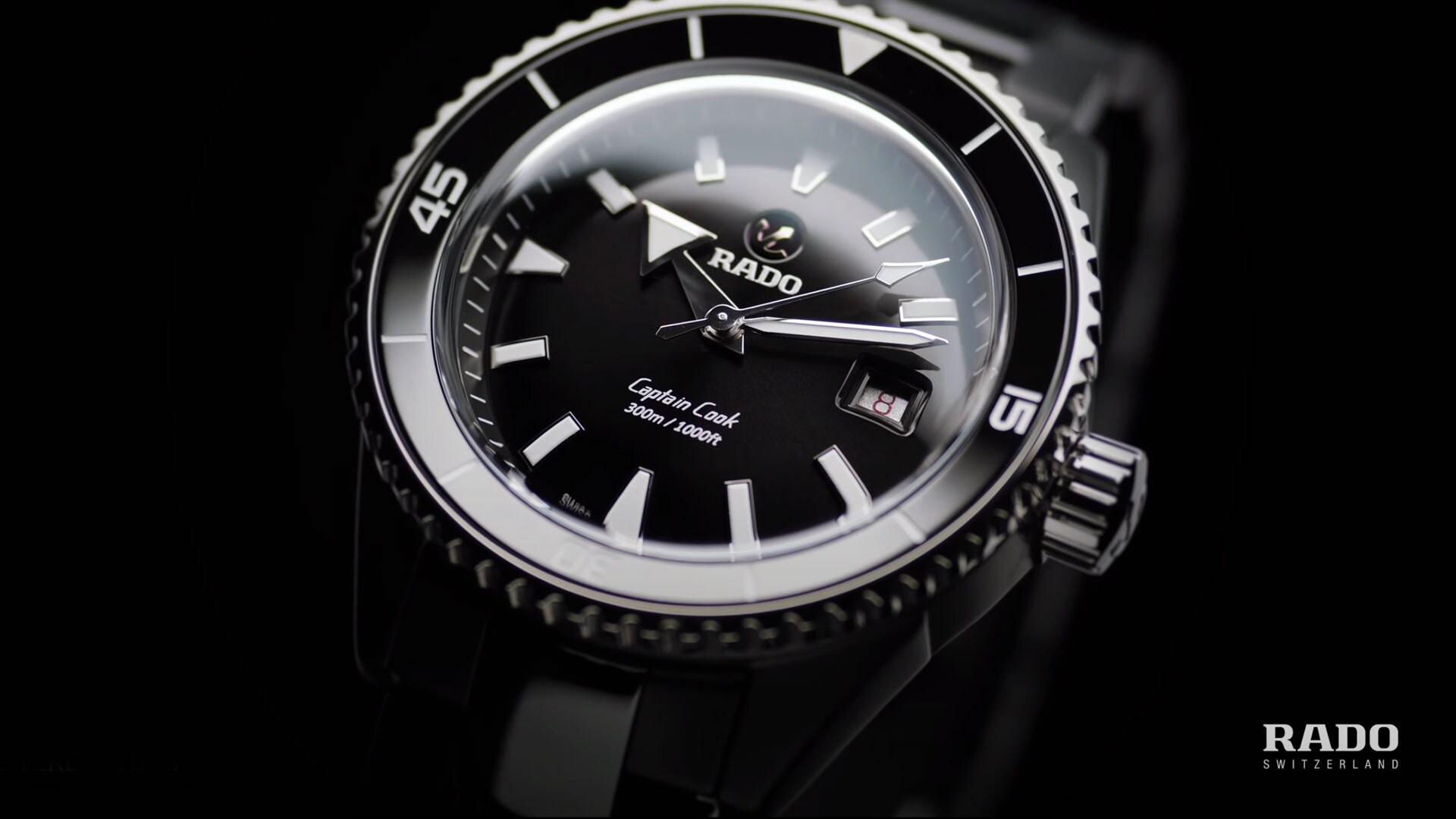 Captain Cook HighTech Ceramic Diver Rado Wempe Jewelers