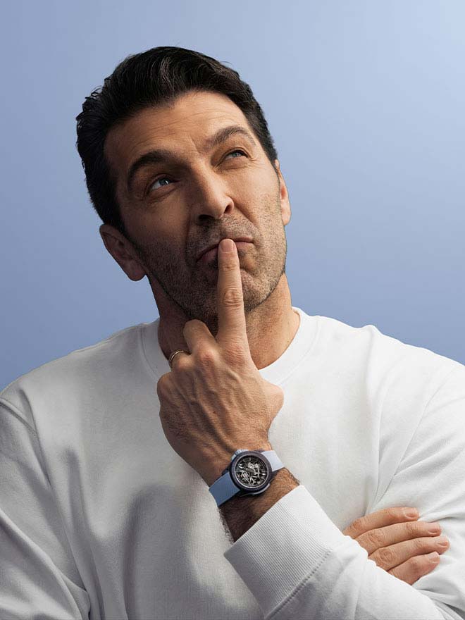 Gianluigi Buffon avec Norqain Independence