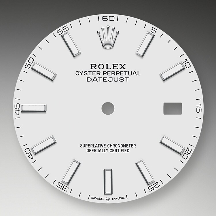 Das Zifferblatt verleiht einer Rolex Armbanduhr ein Gesicht sowie eine eigene Identität und sorgt überdies für perfekte Ablesbarkeit.