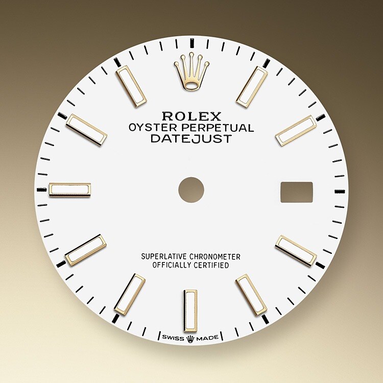 The dial is the distinctive face of a Rolex watch, the feature most responsible for its identity and readability.