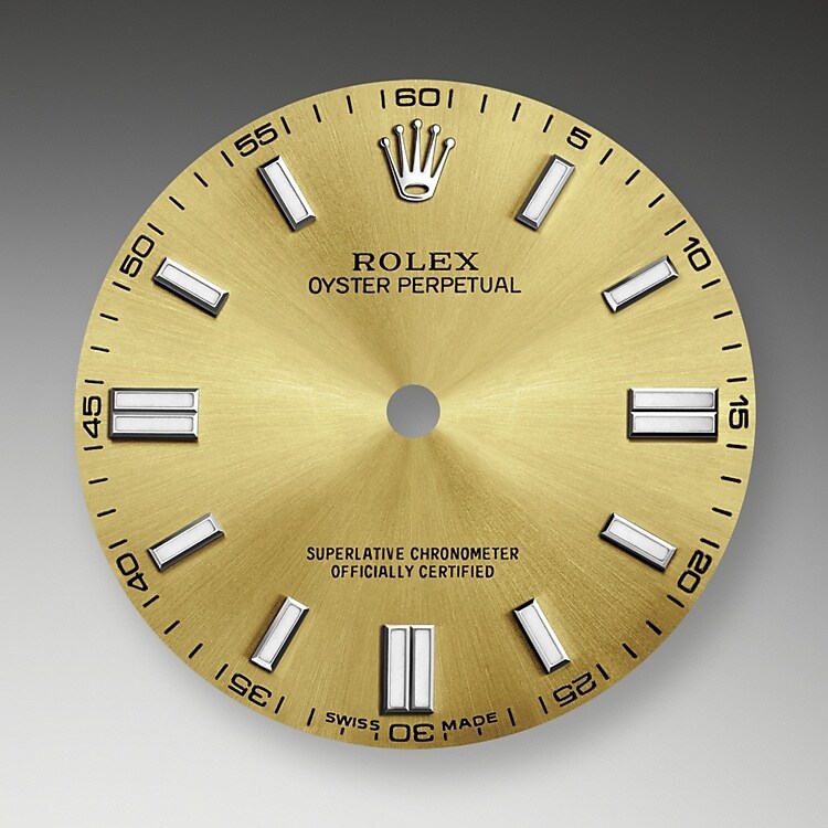 Das Zifferblatt verleiht einer Rolex Armbanduhr ein Gesicht sowie eine eigene Identität und sorgt überdies für perfekte Ablesbarkeit.