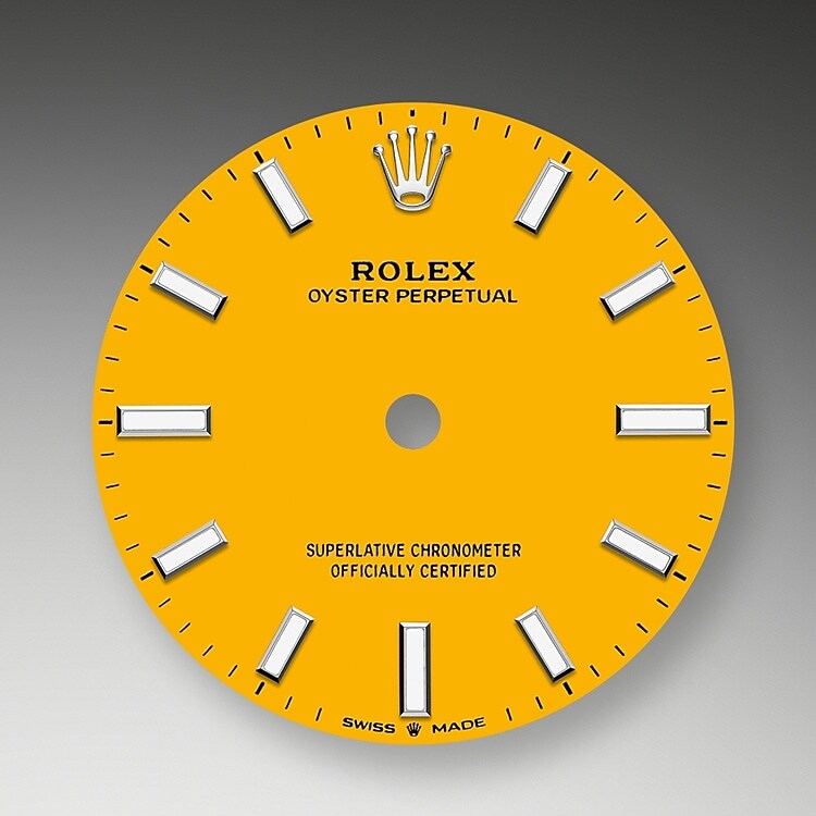 Das Zifferblatt verleiht einer Rolex Armbanduhr ein Gesicht sowie eine eigene Identität und sorgt überdies für perfekte Ablesbarkeit.